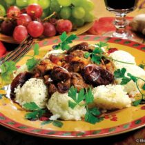 Daňčí na kari s fíky