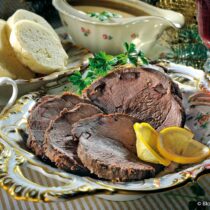 Vánoční jelení svíčková