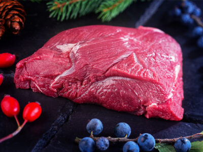 Jelen sika - plec bez kosti