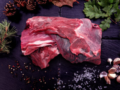 Jelen lesní - žebra bez kosti