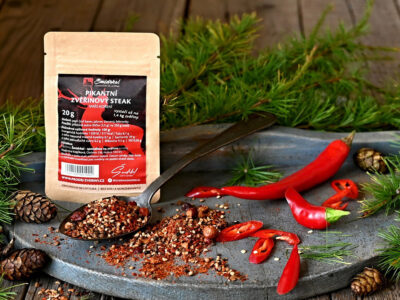 Pikantní zvěřinový steak