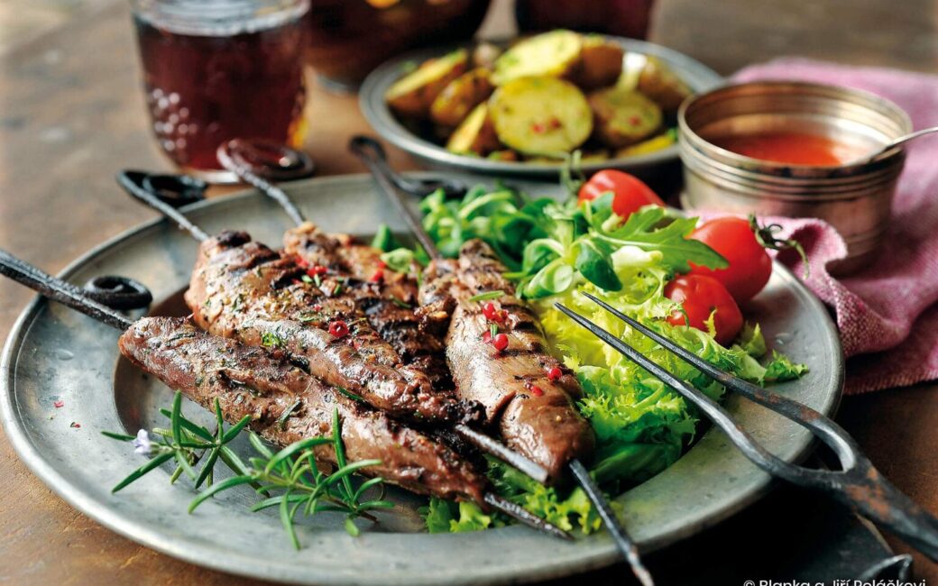 Grilovaná srnčí panenka