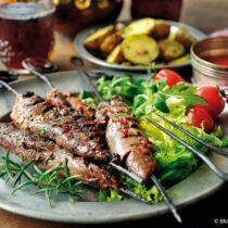 Grilovaná srnčí panenka