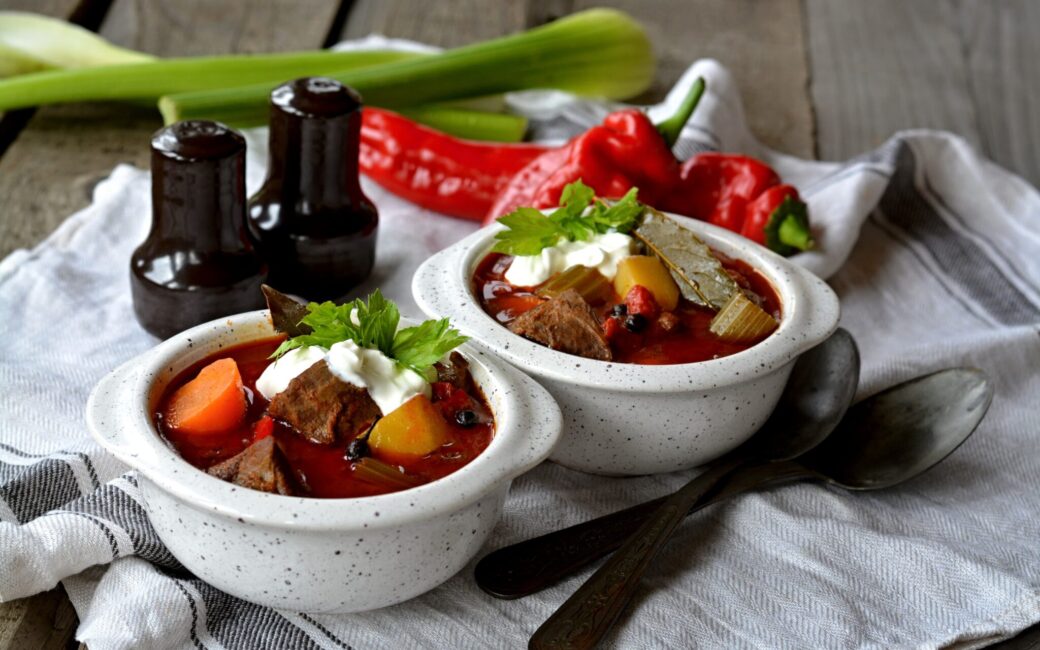 Maďarský jelení guláš