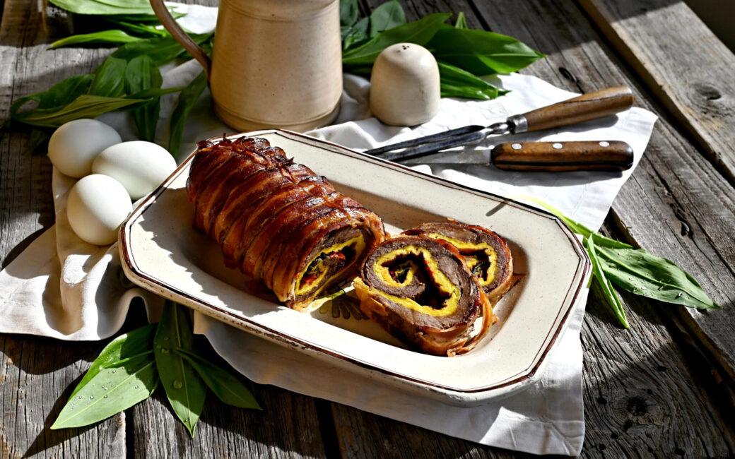 Velikonoční jelení roláda