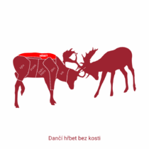 Grilovaný daňčí hřbet s avokádovým dipem